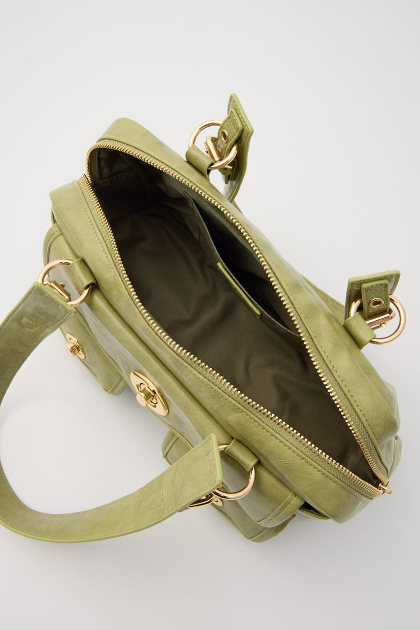 POCKET HAND バッグ L/GRN FREE