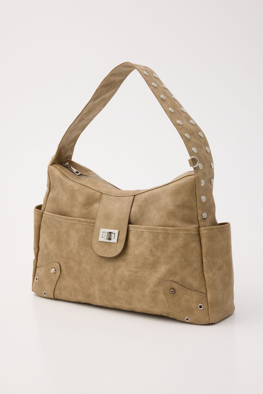 STUDS HORIZONTAL バッグ BEG FREE