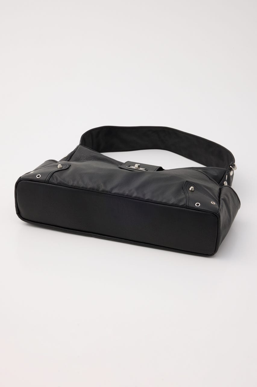 STUDS HORIZONTAL バッグ BLK FREE