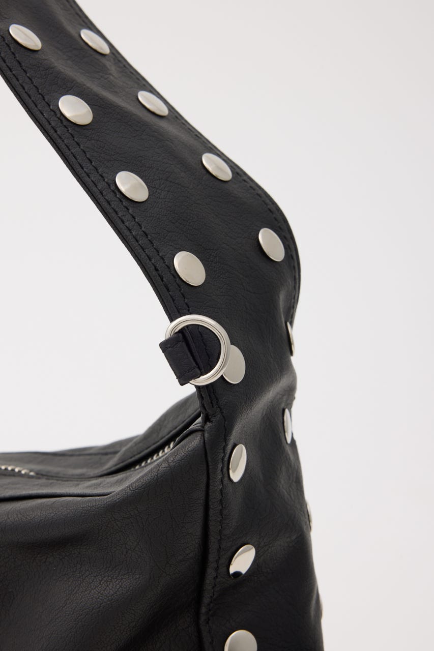 STUDS HORIZONTAL バッグ BLK FREE
