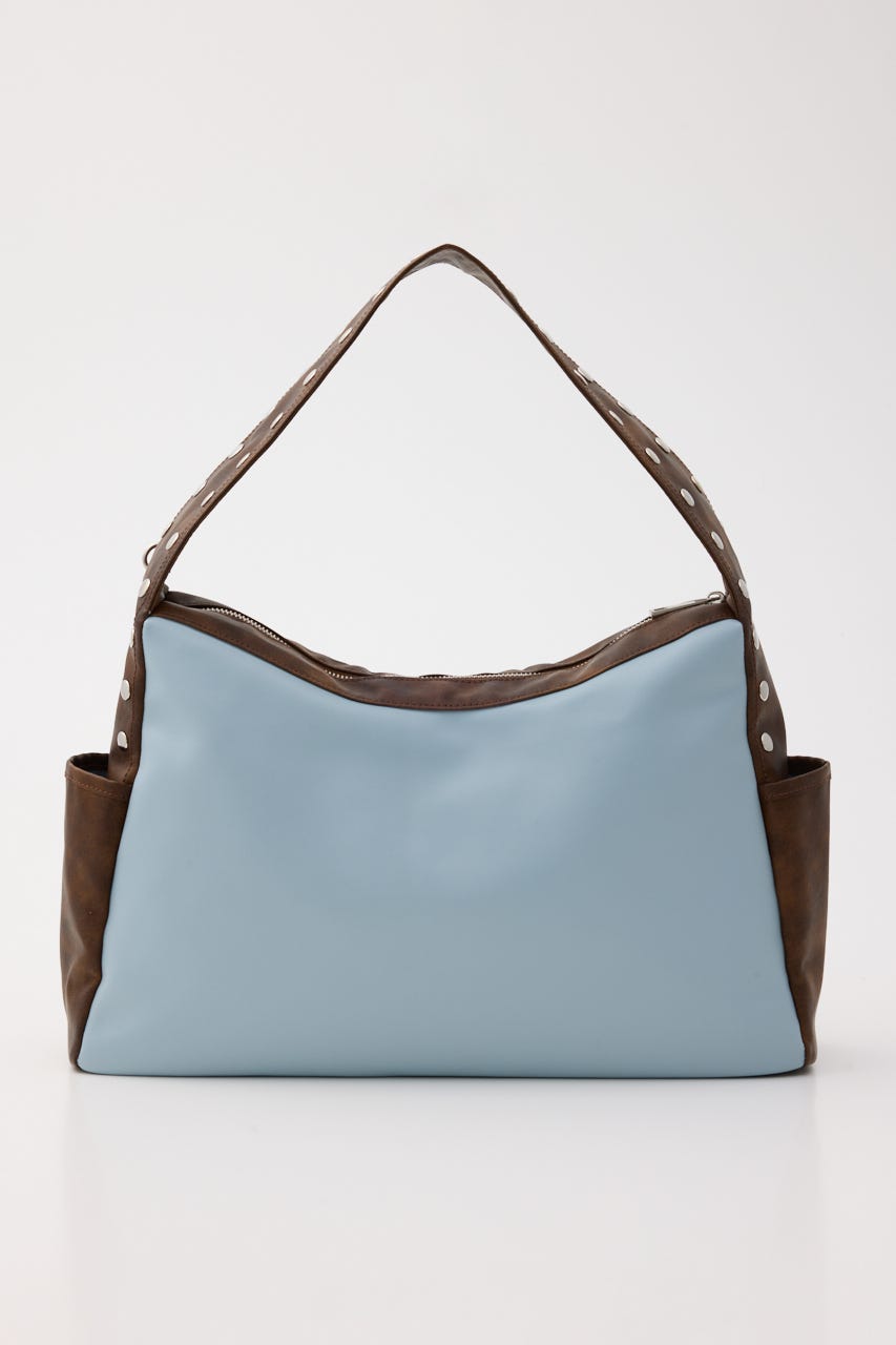 STUDS HORIZONTAL バッグ M/BLU FREE