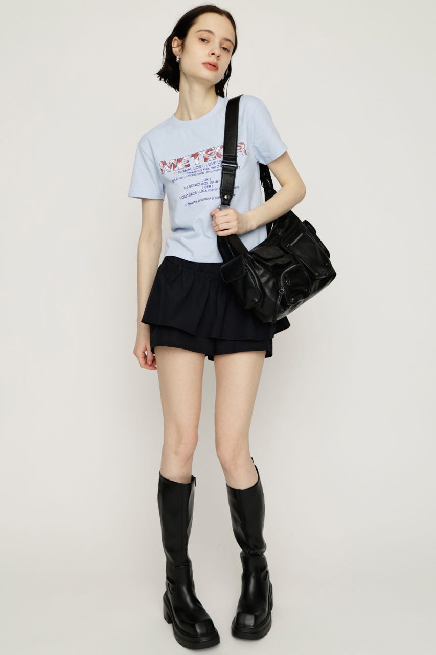 MANY PK SHOULDER バッグ BLK FREE