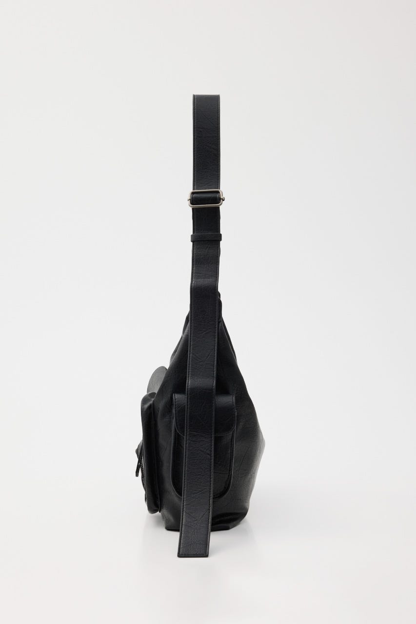 MANY PK SHOULDER バッグ BLK FREE