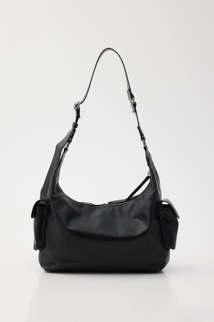 MANY PK SHOULDER バッグ BLK FREE