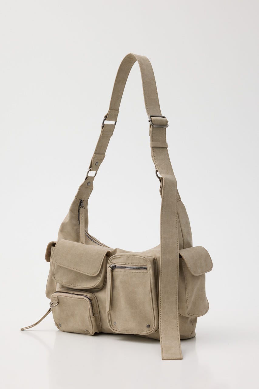 MANY PK SHOULDER バッグ L/BEG FREE