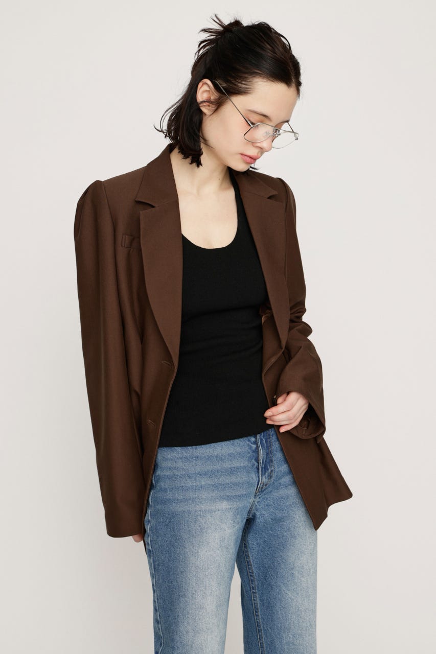 HALTER NECK CUP IN キャミソール BLK FREE