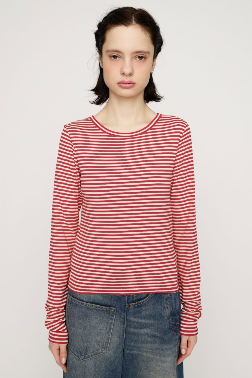 HEART HOLE 2P トップス M/RED FREE