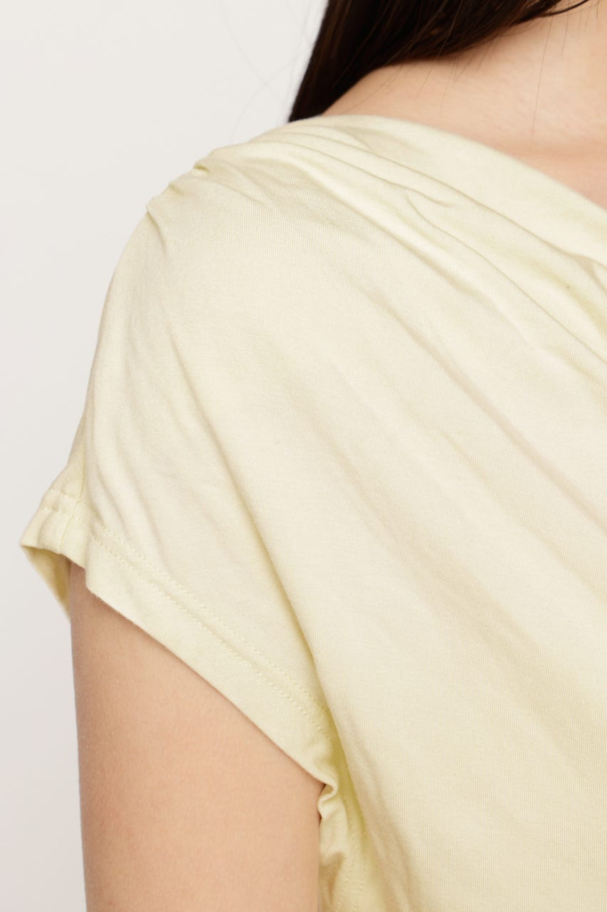 DRAPE NECK CUT トップス IVOY FREE