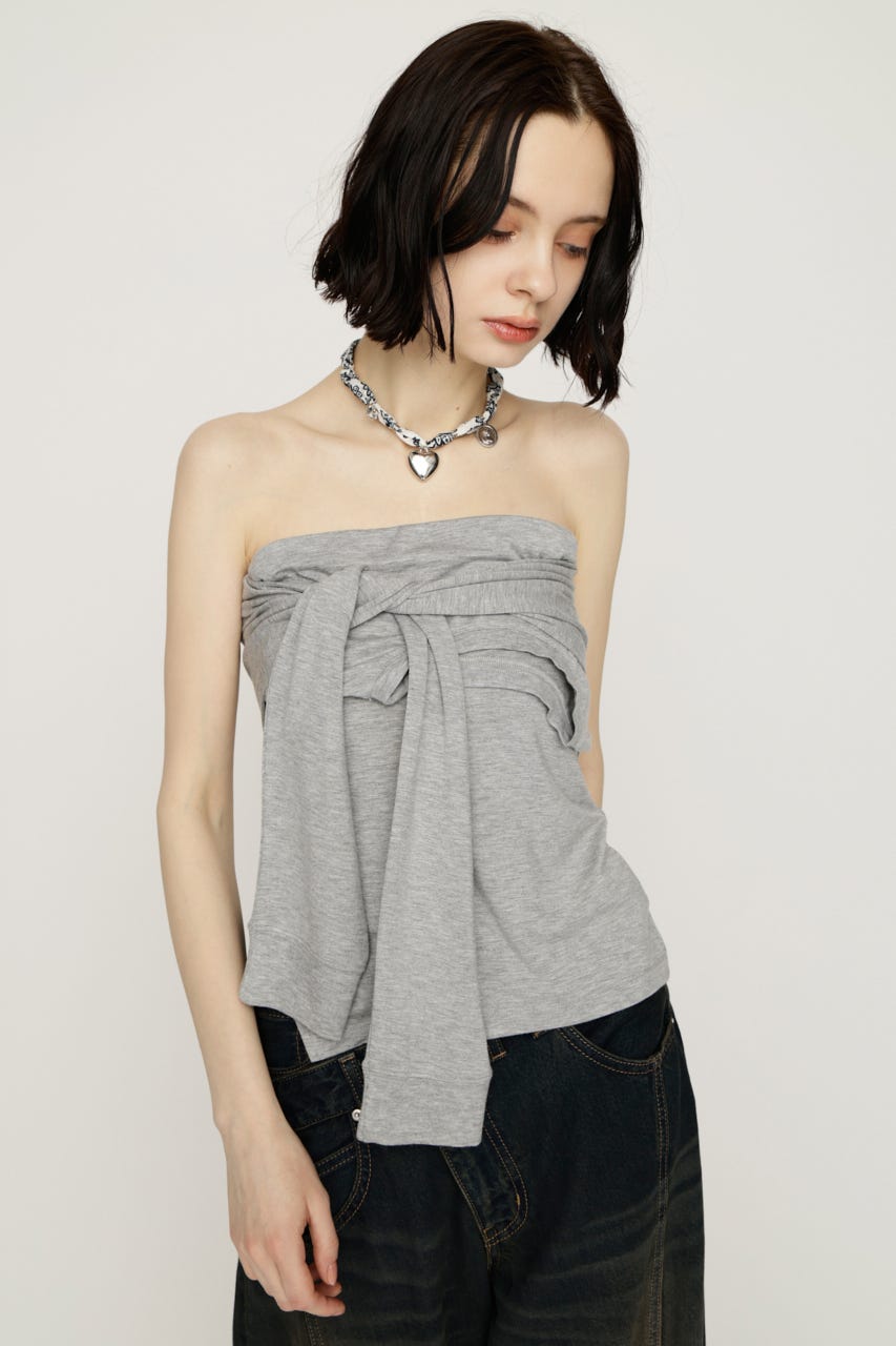 MANY WAY TUBE トップス T.GRY FREE