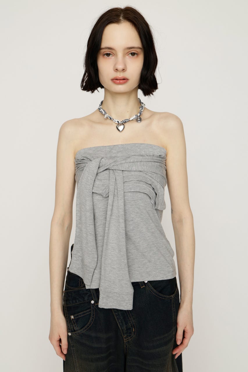 MANY WAY TUBE トップス T.GRY FREE