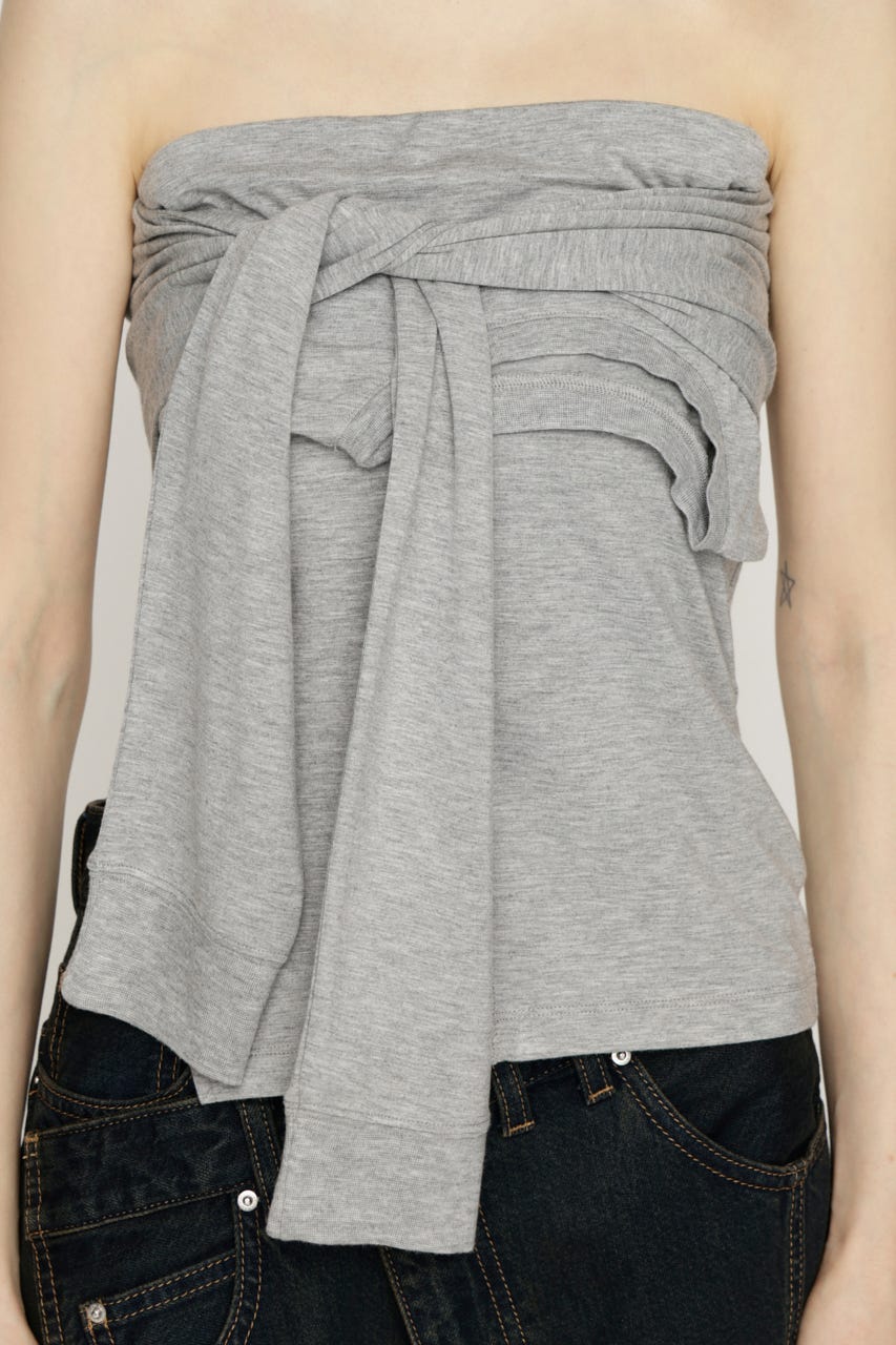 MANY WAY TUBE トップス T.GRY FREE