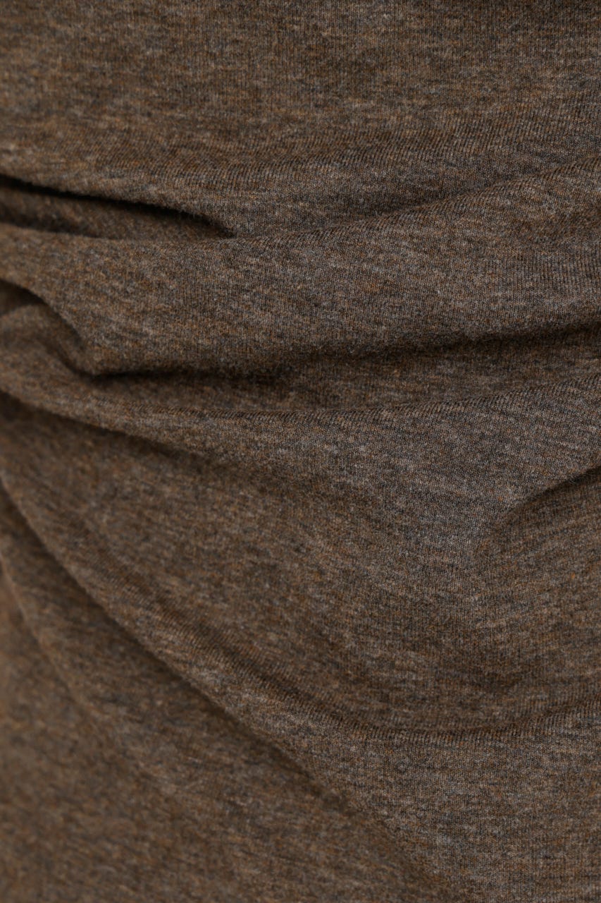 ONE SHOULDER CUT トップス BRN FREE