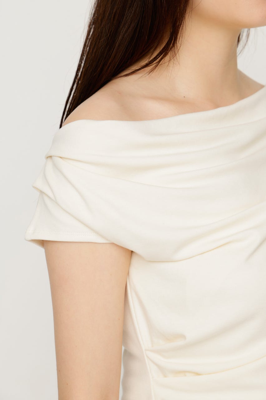 ONE SHOULDER CUT トップス IVOY FREE