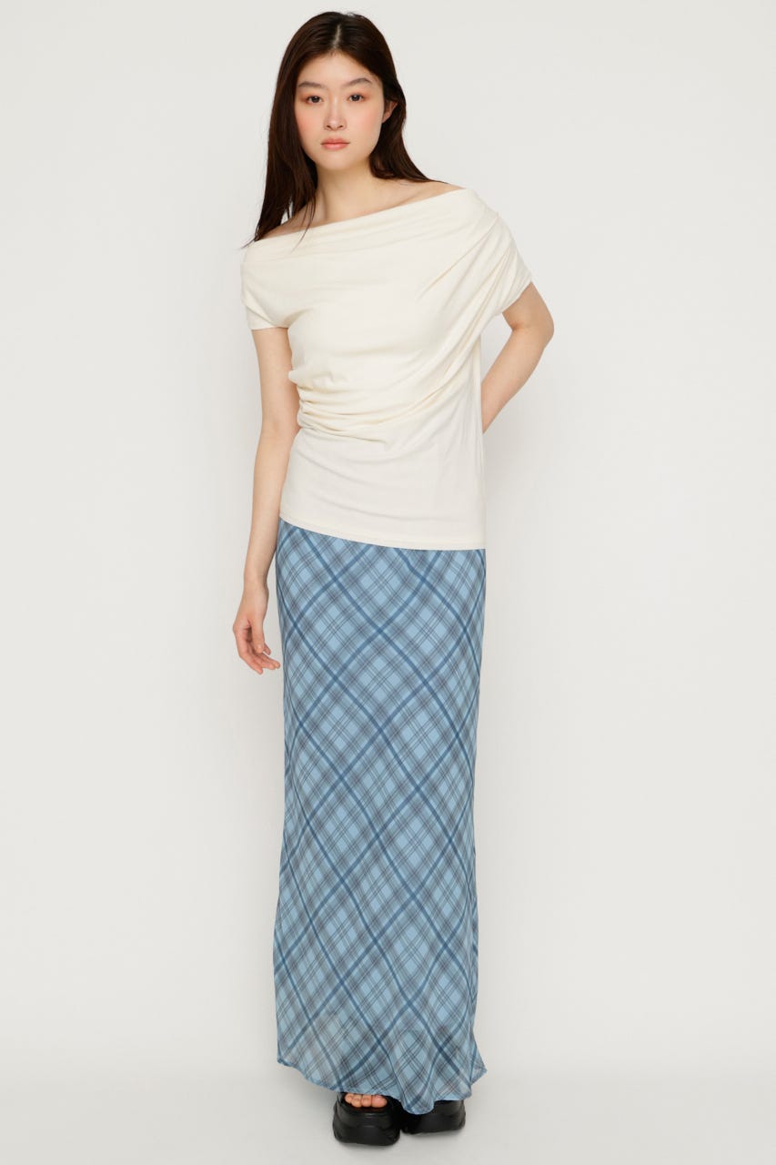 ONE SHOULDER CUT トップス IVOY FREE