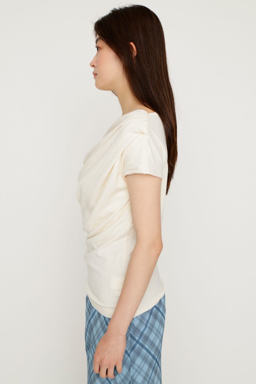 ONE SHOULDER CUT トップス IVOY FREE