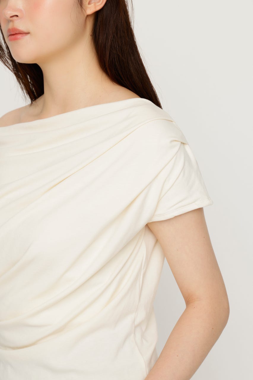 ONE SHOULDER CUT トップス IVOY FREE