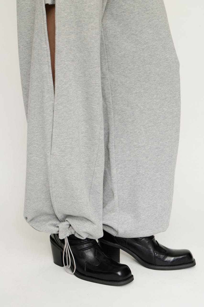 SIDE HOLE CUT パンツ T.GRY 2
