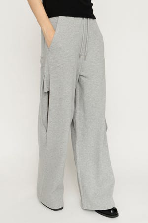 SIDE HOLE CUT パンツ