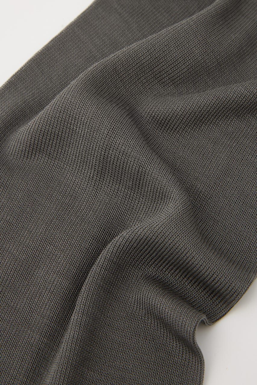 LAYERED SHEER LEG WARMER GRY FREE