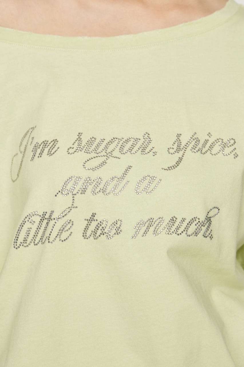 2WAY SHOULDER LOOSE Tシャツ MINT FREE