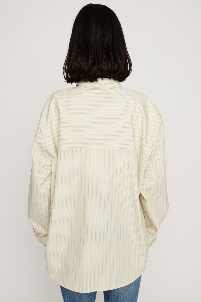 BUSTIER LAYERED GATHER シャツ M/YEL FREE