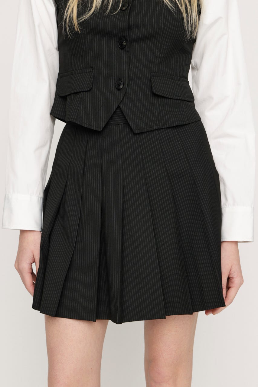 SIMPLY MINI PLEATS スコート BLK 1