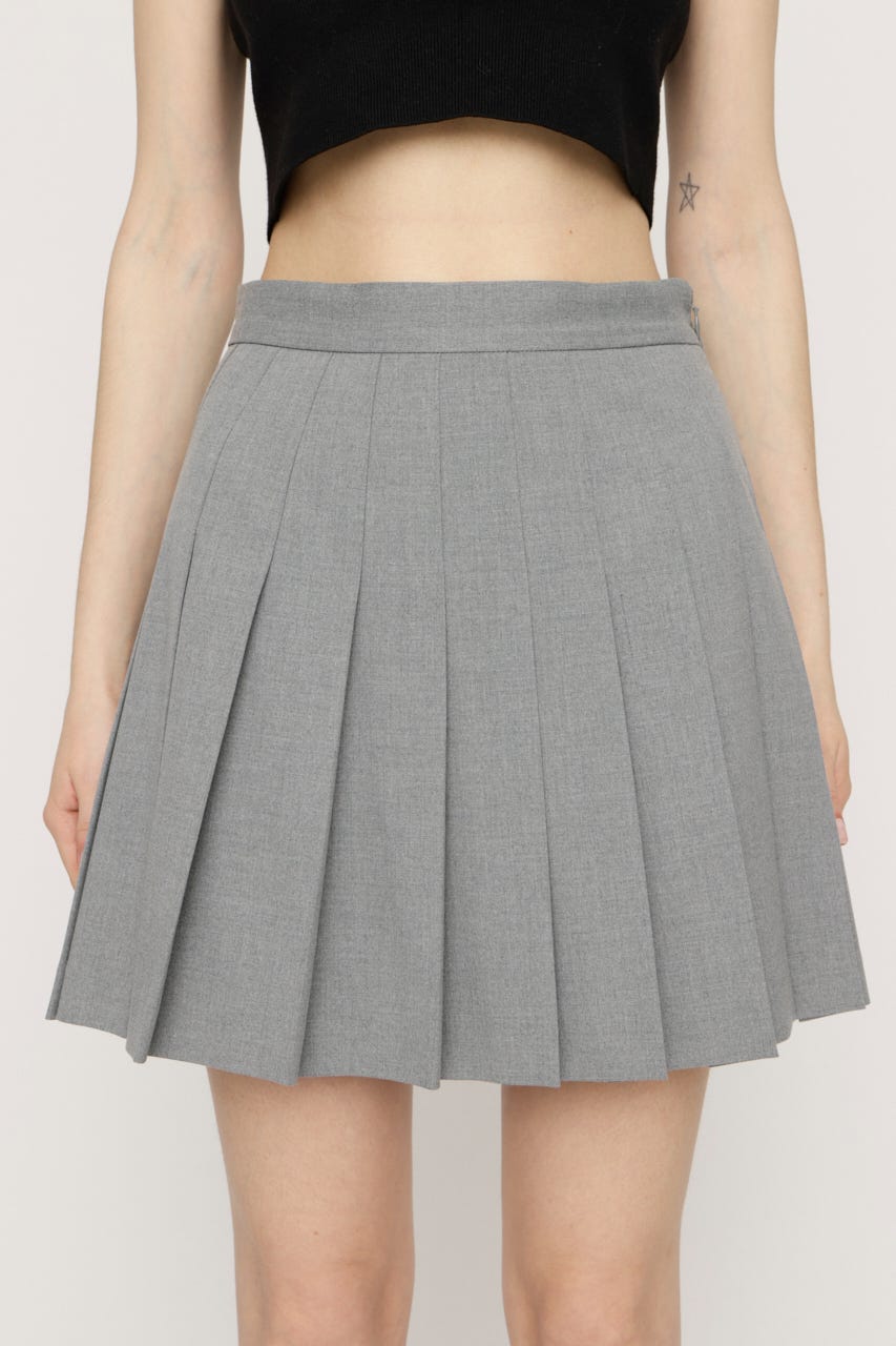 SIMPLY MINI PLEATS スコート GRY 1