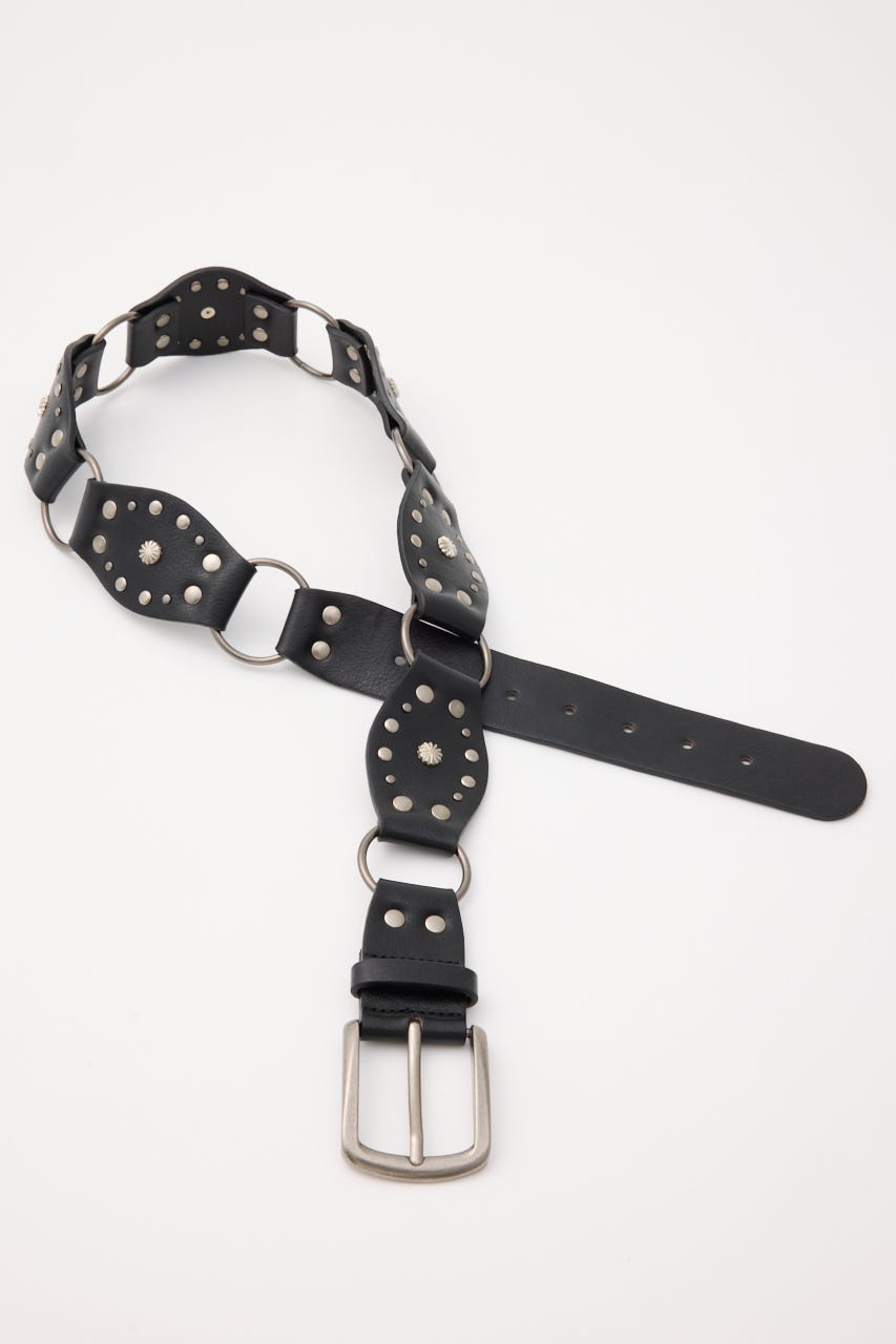WESTERN STUDS ベルト BLK FREE