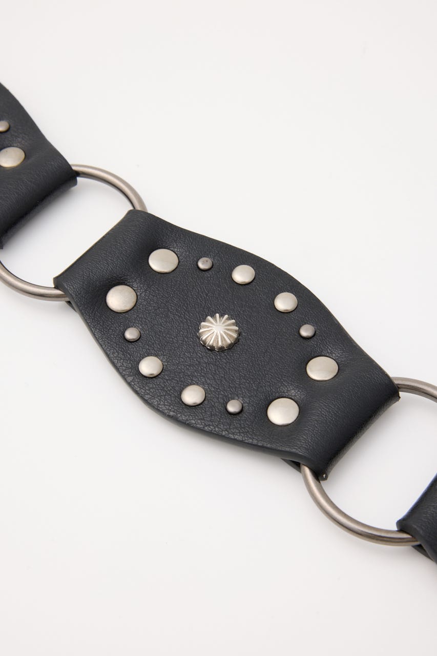 WESTERN STUDS ベルト BLK FREE