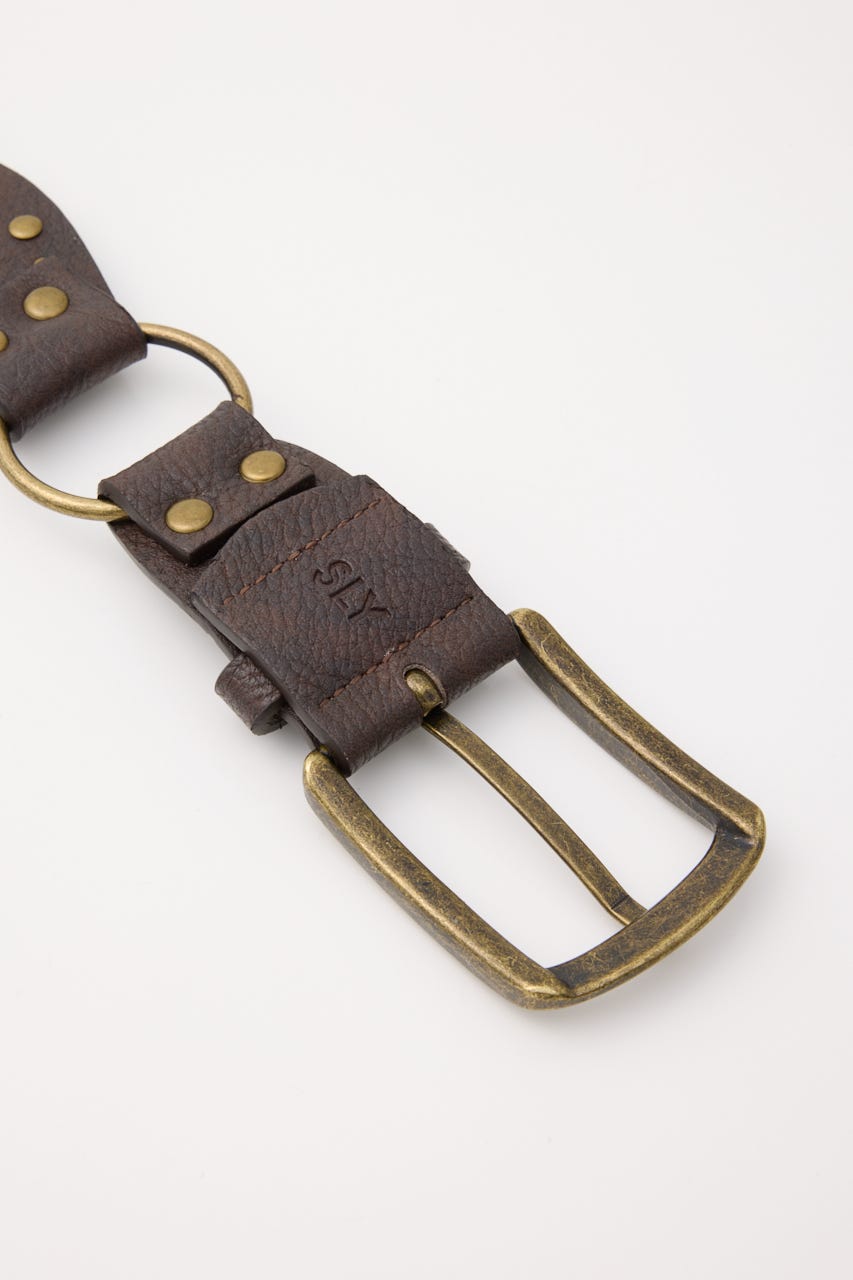 WESTERN STUDS ベルト BRN FREE