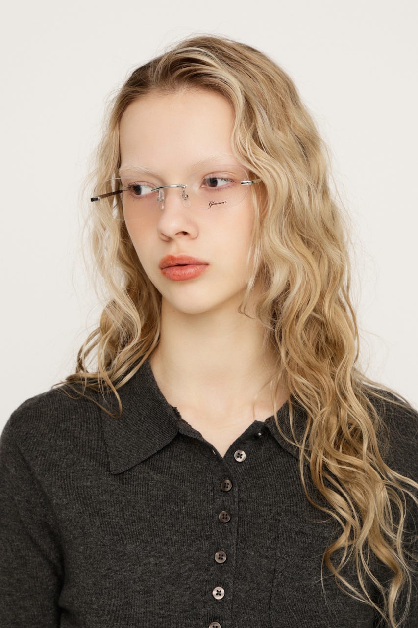 LOGO PRINT アイウェア CLR FREE