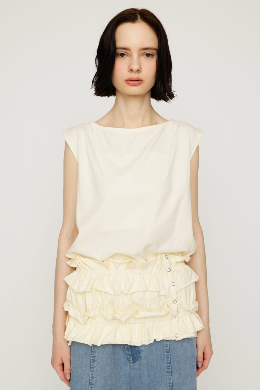 【1BUY5％OFF】MULTI WAY 2P CUT トップス IVOY FREE