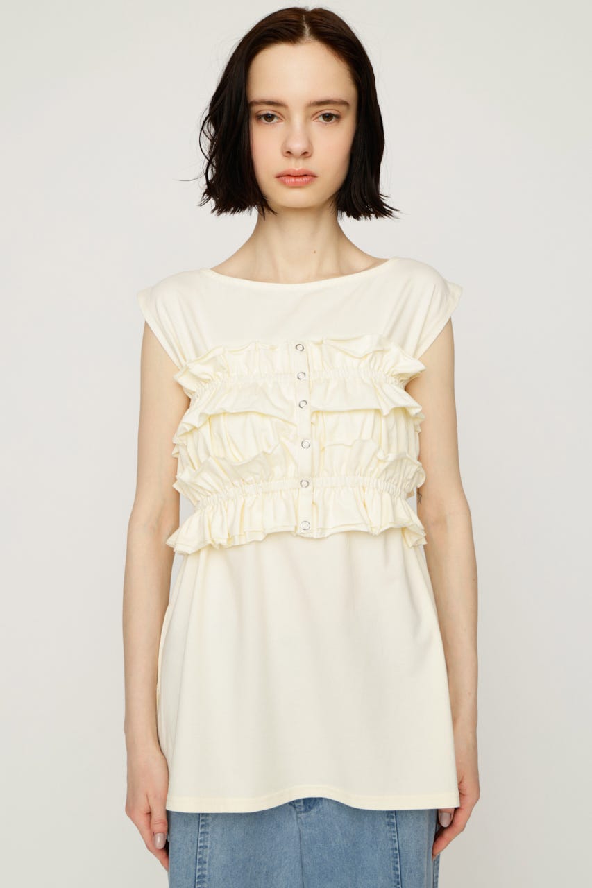 【1BUY5％OFF】MULTI WAY 2P CUT トップス IVOY FREE