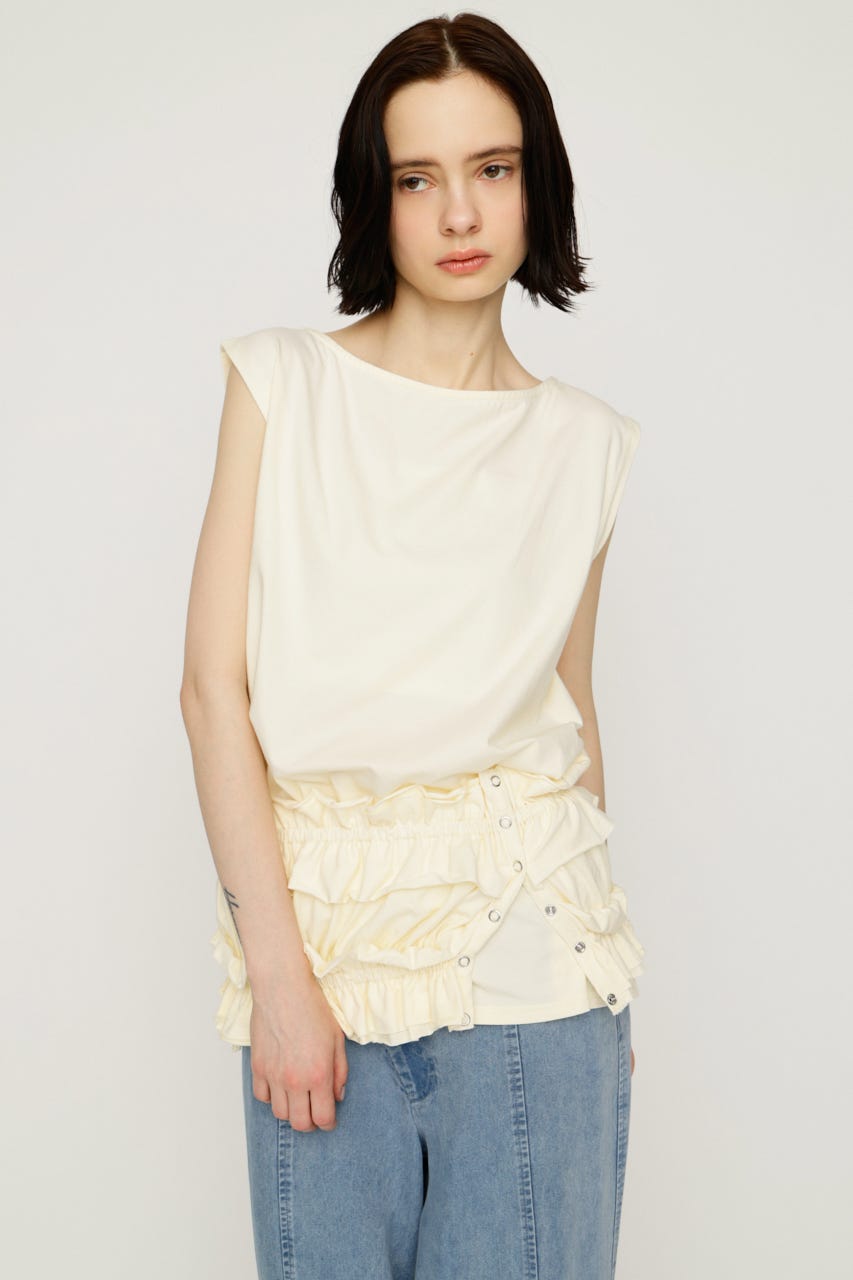 【1BUY5％OFF】MULTI WAY 2P CUT トップス IVOY FREE