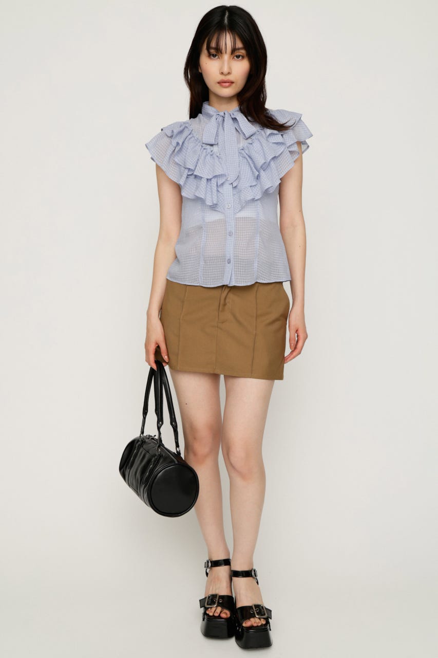 SLY | FRILL RIBBON ブラウス (シャツ・ブラウス ) |SHEL'TTER WEBSTORE