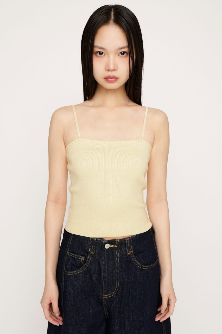 CROCHET TOUCH 2P カーディガン L/YEL FREE