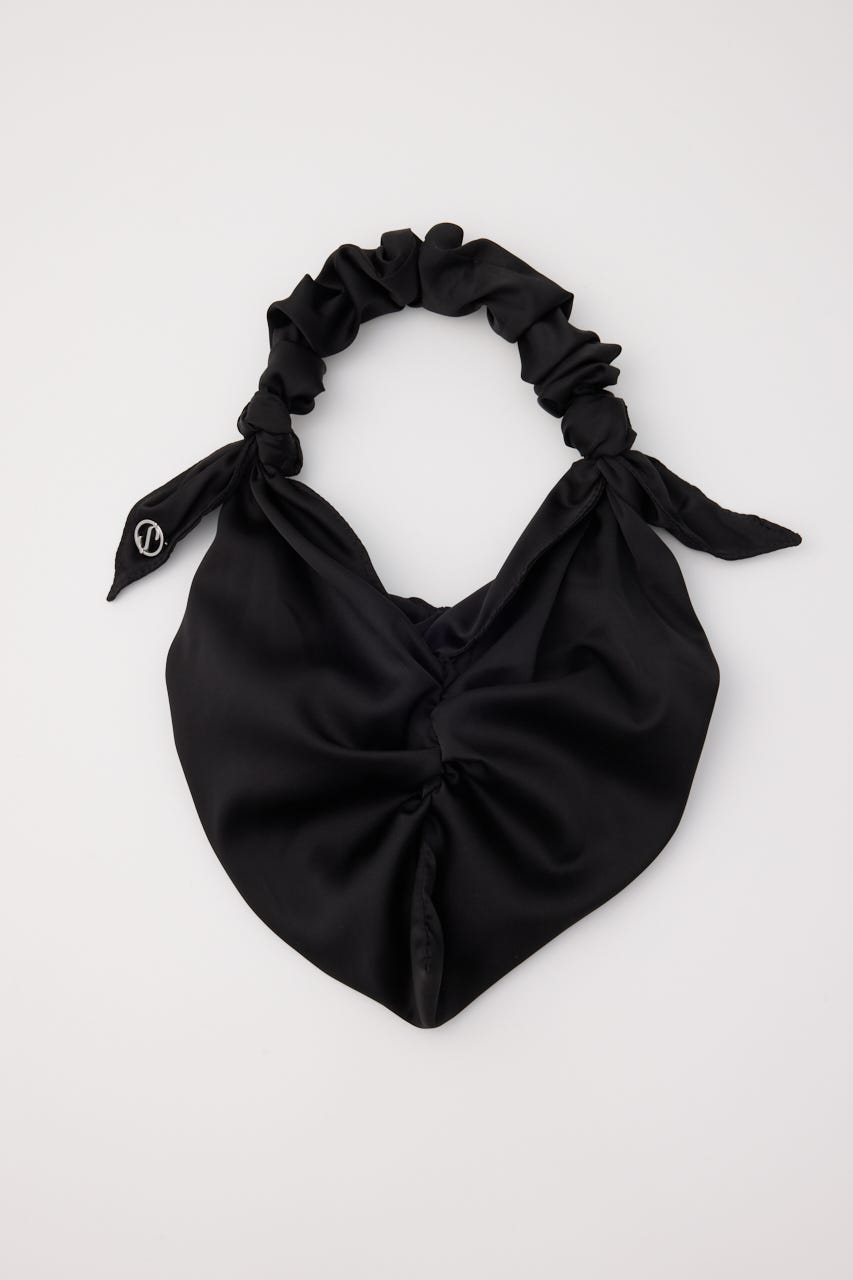 【ノベ・BLK】HEART CANDLE BAG BLK FREE