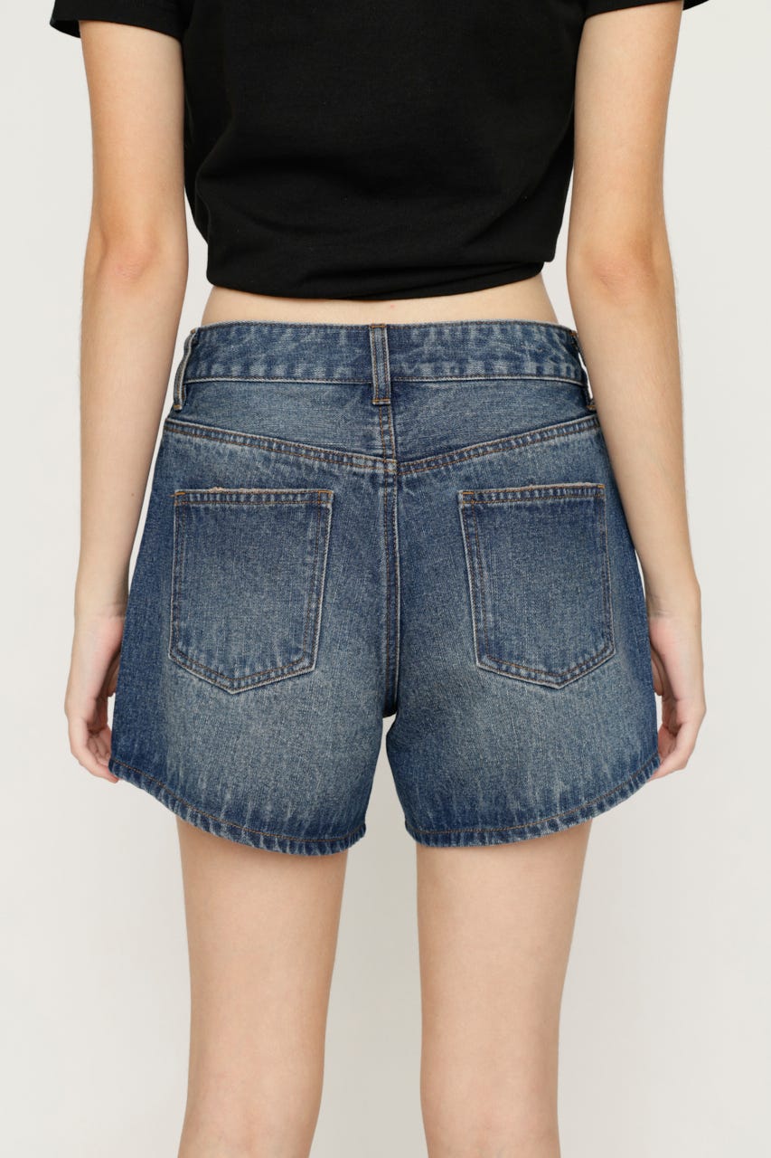 5PK DENIM ショートパンツ BLU 2