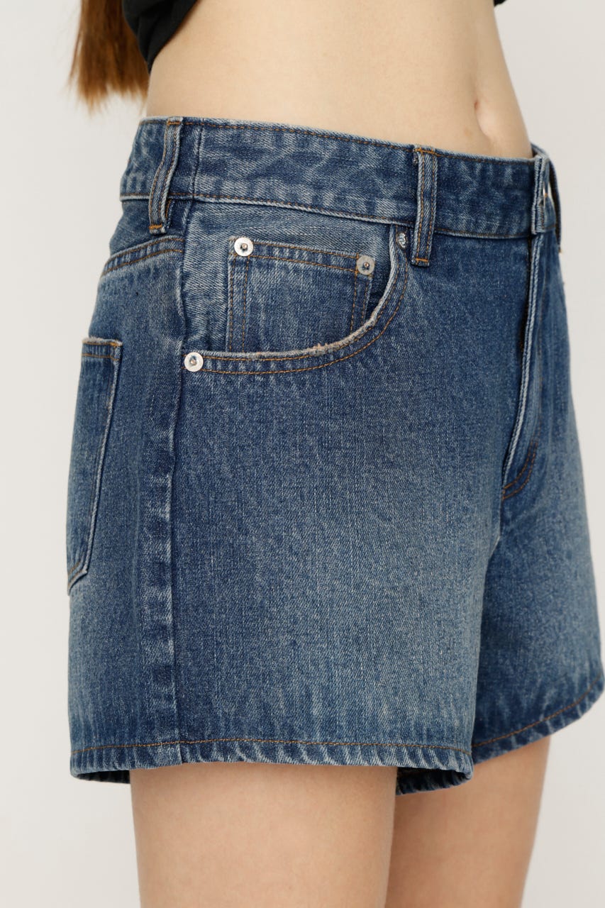 5PK DENIM ショートパンツ BLU 2