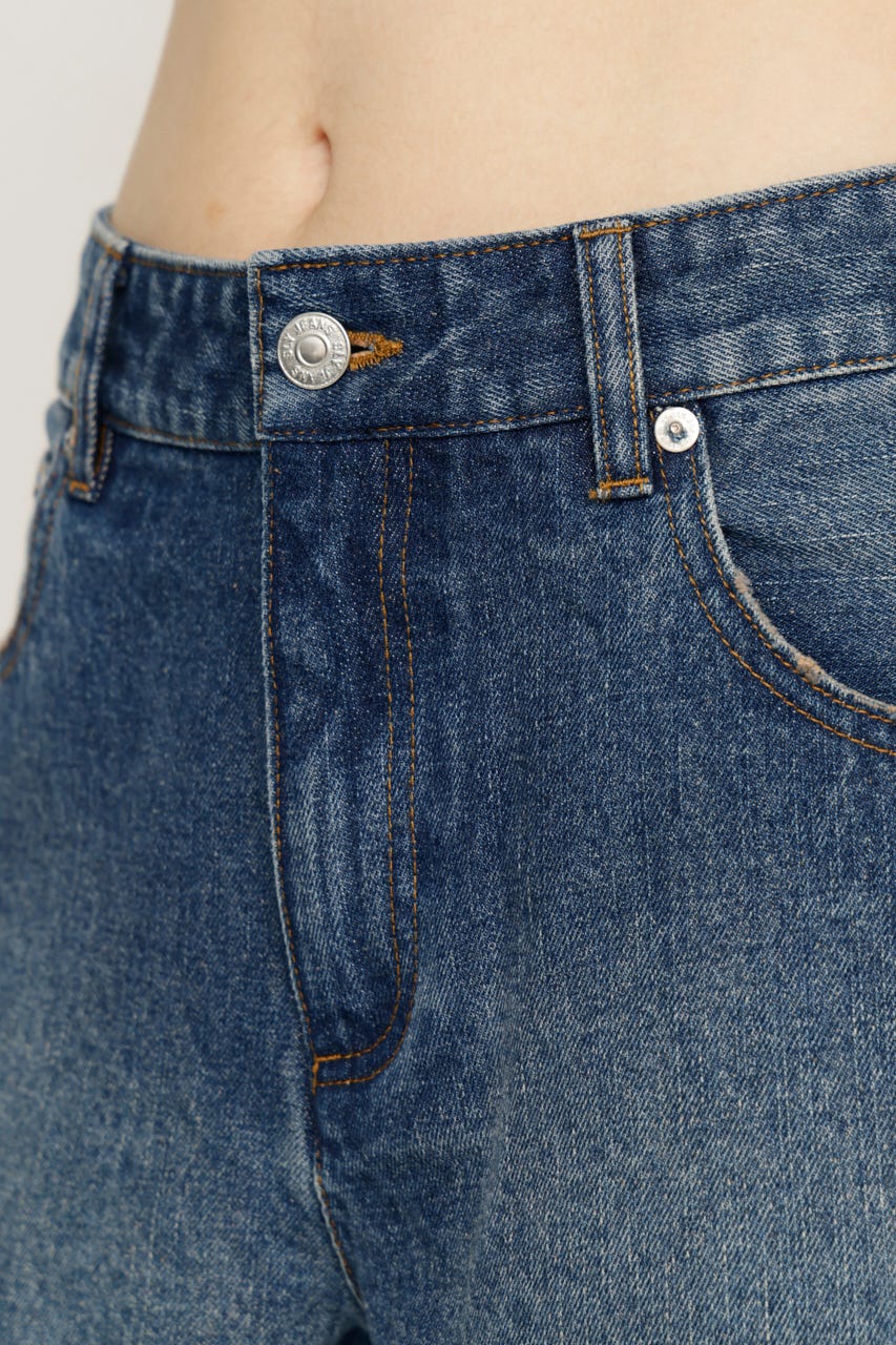 5PK DENIM ショートパンツ BLU 2