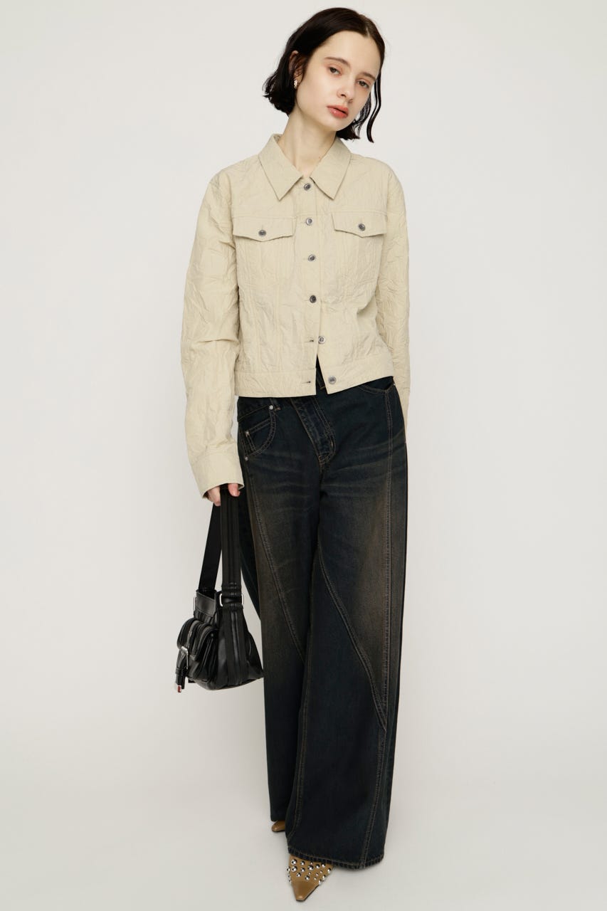 CRASH BROAD シャツ L/BEG FREE