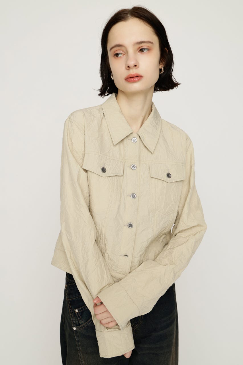 CRASH BROAD シャツ L/BEG FREE