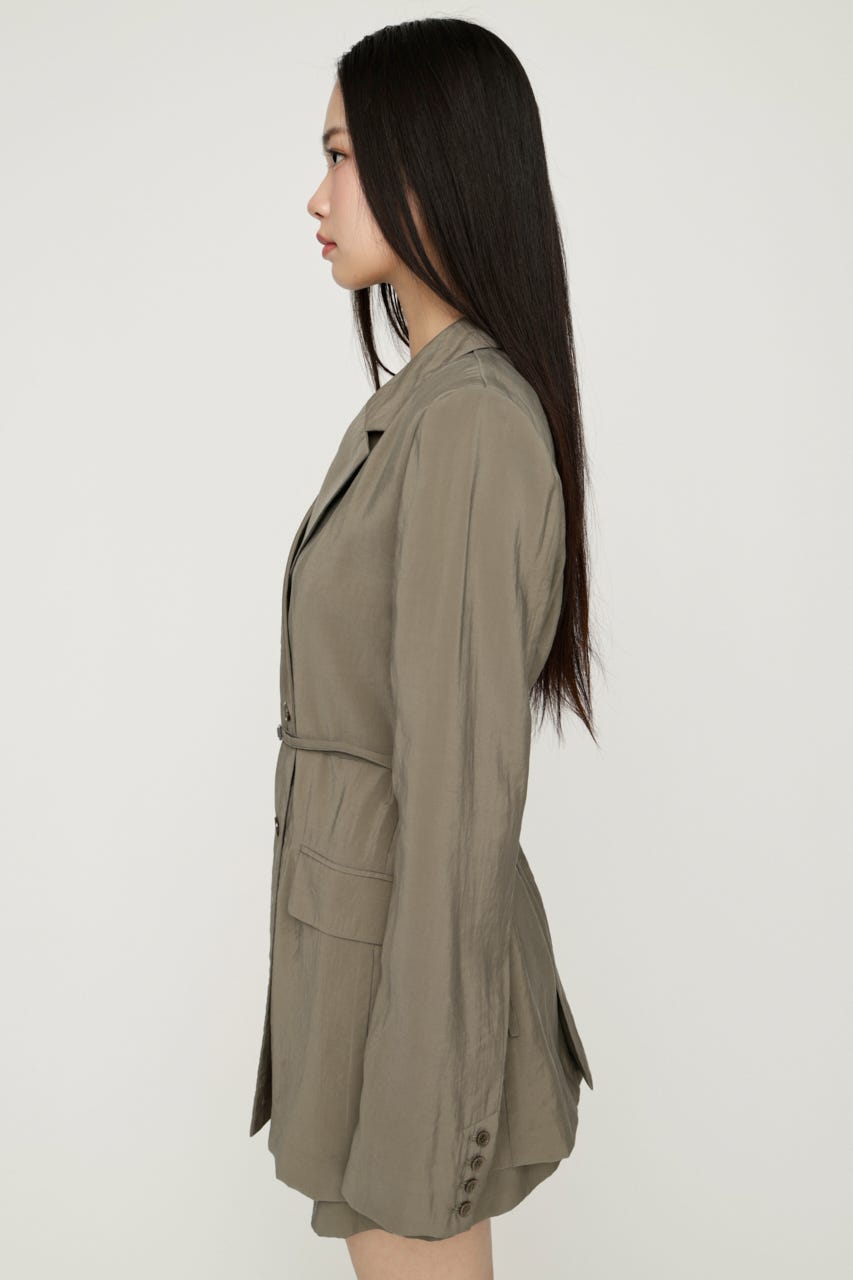 SUMMER BELTED TAILOR ジャケット KHA FREE