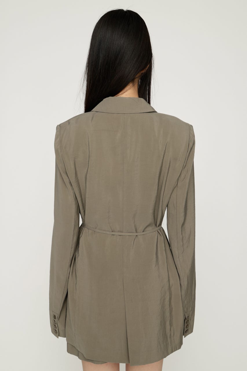 SUMMER BELTED TAILOR ジャケット KHA FREE