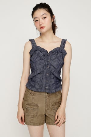 DUNGAREE SQUEEZE CAMI ブラウス