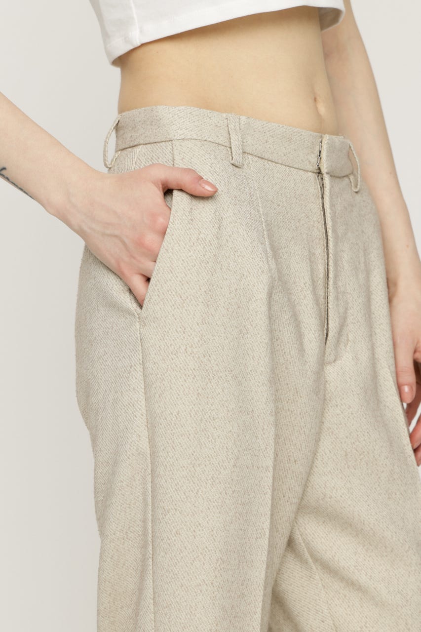 MANISH SEMI FLARE パンツ M/BEG 1