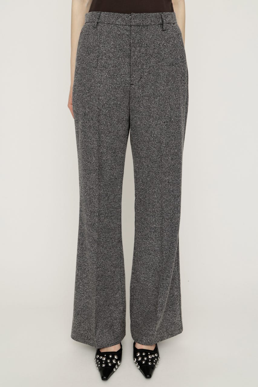 MANISH SEMI FLARE パンツ M/BLK 2