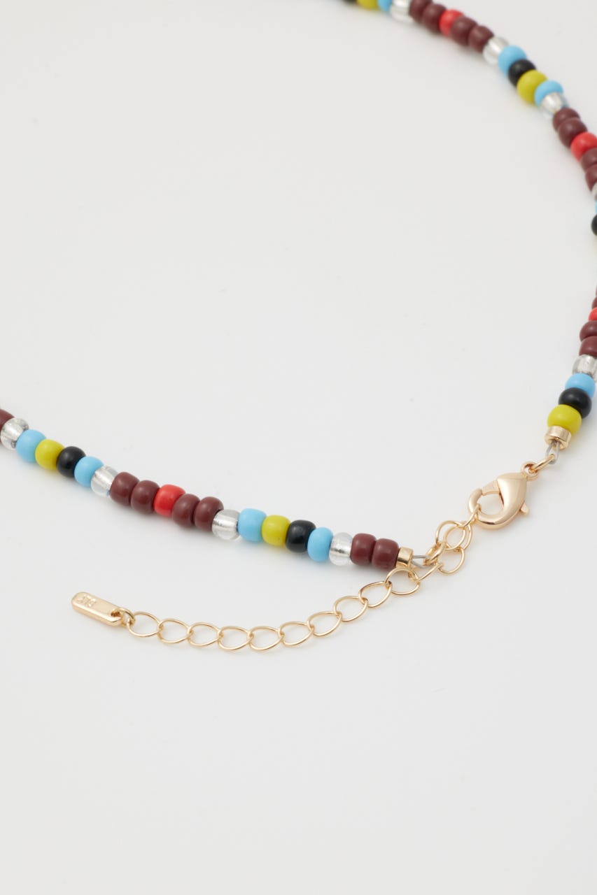 METAL FLOWER ネックレス GLD FREE