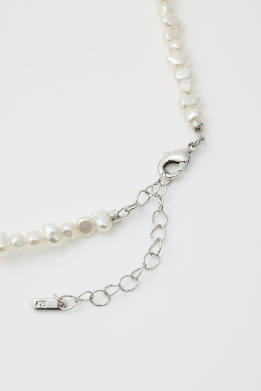 METAL FLOWER ネックレス SLV FREE