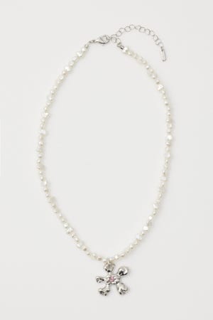 METAL FLOWER ネックレス